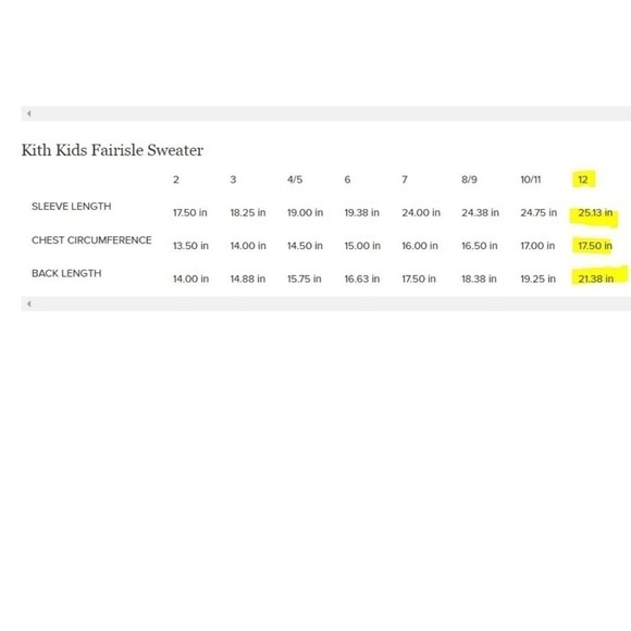 Kith Kids Fairisle Sweater Winter 2020 Kids Youth Size 12 Nordic Scandinavian - Picture 2 of 11